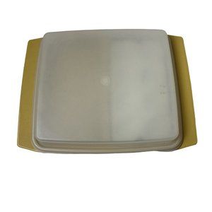 Vintage Tupperware 723-3 Deviled Egg Keeper Holder Carrier w/ 2 Trays